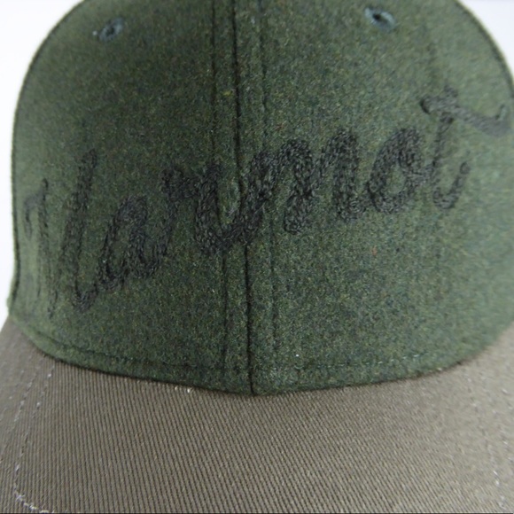 Marmot Wool Blend Trucker Cap 2 Tone Hat NWT - Picture 3 of 11